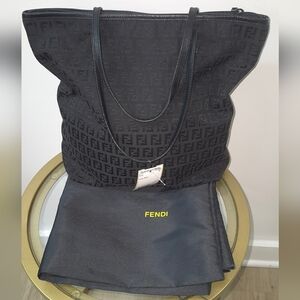 Fendi Black Tote Bag